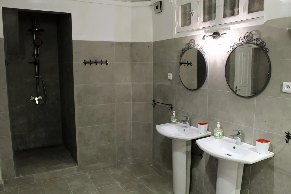 Hassan suite walk-in shower